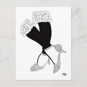 Het juiste evenwicht briefkaart