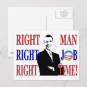 Het juiste MAN Briefkaart (Voorkant / Achterkant)