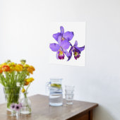 Het juiste Paarse Poster van de Druk van de Groep  (Laag (Keuken))