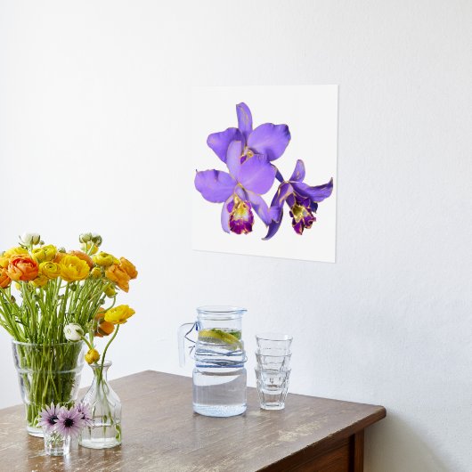 Het juiste Paarse Poster van de Druk van de Groep  (Laag (Keuken))