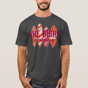 Het juiste Westerne Australië Big Wave Surfing Sur T-shirt