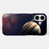 Het juweel van het zonnestelsel: de prachtige R va Case-Mate iPhone Case (Achterkant (horizontaal))