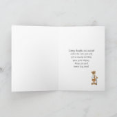 Het kaart-Beer van de Groet van de Chirurgie van Kaart (Binnen)