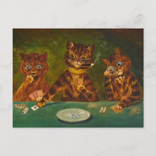 Het Kaart spel van Louis Wain (Voorkant)