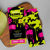 Het kaartje van het de verjaardagsfeest van Slim g Kaart