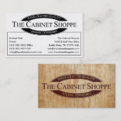 Het kabinet Shoppe Visitekaartje (Voorkant / Achterkant)