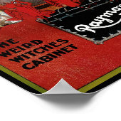 Het kabinet van de Grote Raymon ~ Weird Witches Poster (Hoek)