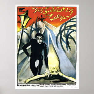 Het kabinet van Dr. Caligari 1920 Gerestaureerd Poster