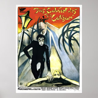 Het kabinet van Dr. Caligari 1920 Gerestaureerd Poster