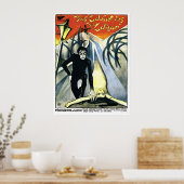 Het kabinet van Dr. Caligari 1920 Gerestaureerd Poster (Keuken)