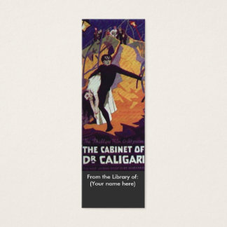 Het kabinet van Dr. Caligari Bladwijzer Mini Visitekaartjes