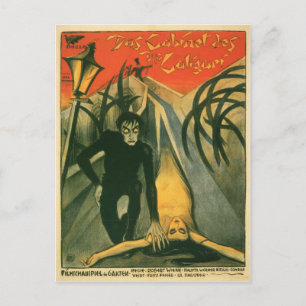Het kabinet van dr. Caligari film poster Briefkaart