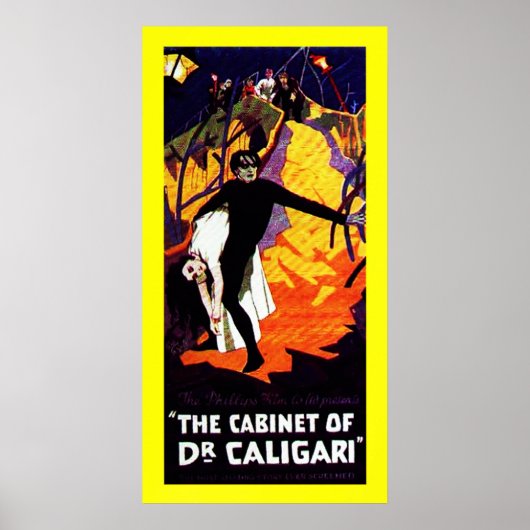 Het kabinet van Dr. Caligari Poster (Voorkant)
