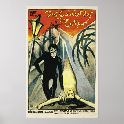 Het kabinet van dr. Caligari Poster (Voorkant)
