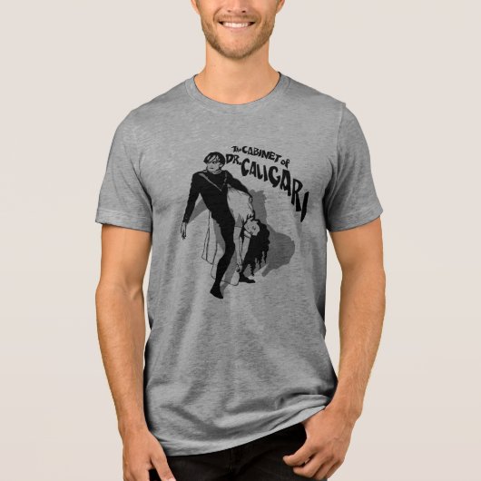 Het kabinet van Dr. Caligari Tri-Blend Shirt (Voorkant)