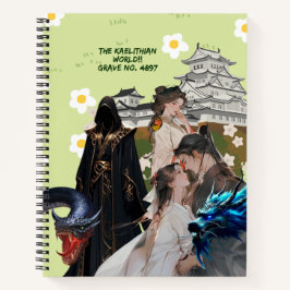 Het Kaelithian World Spiral Notitieboek