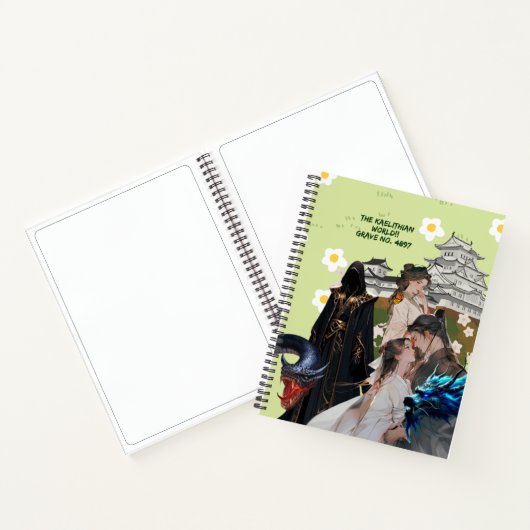 Het Kaelithian World Spiral Notitieboek (Binnen)