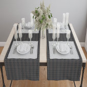 Het kaki crocodylus porosus mandala patroon korte tafelloper