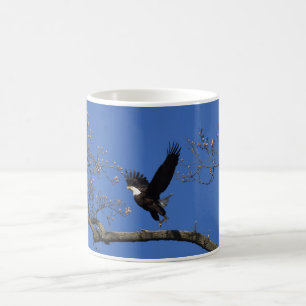 Het kale Opstijgen van Eagle Koffiemok