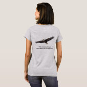 Het kale Stijgen van Eagle T-shirt (Achterkant volledig)