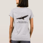 Het kale Stijgen van Eagle T-shirt (Achterkant)