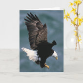 Het kale Wenskaart van Eagle Kaart (Gele Bloem)