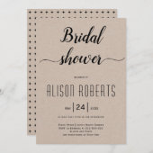 Het kalligrafie van het manuscript rustige vrijgez kaart (Voorkant / Achterkant)