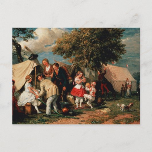 Het kamp van de Acrobaten, Epsom Downs Briefkaart (Voorkant)