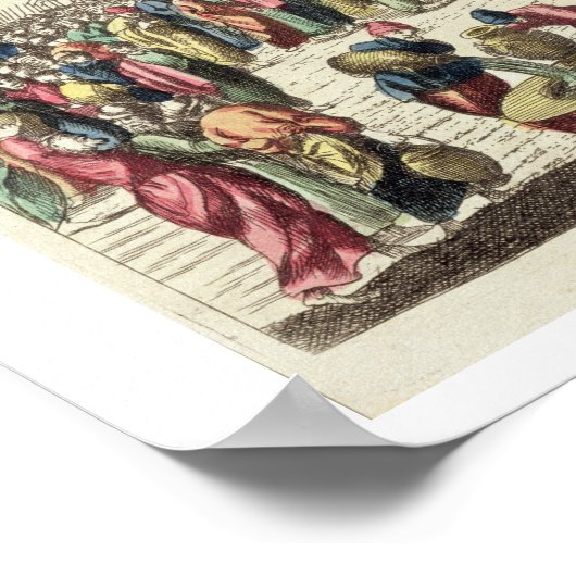 Het kamp van de Israëliërs en het opofferen van de Poster (Hoek)