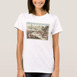 Het kamp van de Israëliërs en het opofferen van  T-shirt