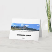 Het Kamp van de zomer Kaart (Achterkant)