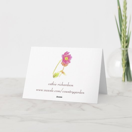 Het kamperen Kaart van Vaderdag van de Scène de (Achterkant)