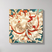 Het kamperfoelie patroon (William Morri-1876) Canvas Afdruk (Voorkant)