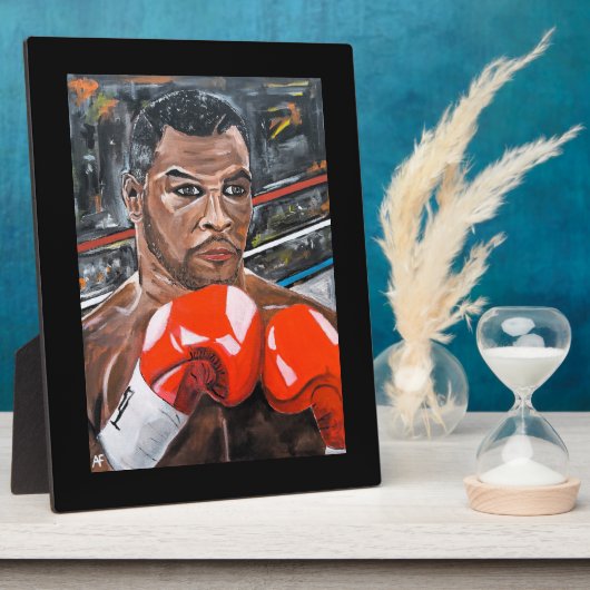 Het Kampioenschilderij van Alfred Fox Fotoplaat (Zijkant)