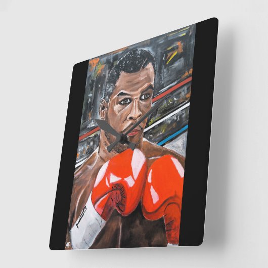 Het Kampioenschilderij van Alfred Fox Vierkante Klok (Hoek)