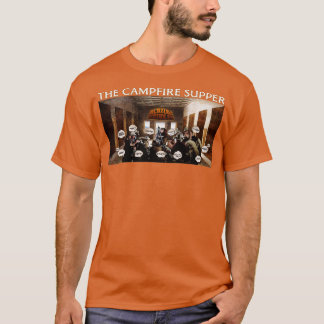 Het kampvuur Avondmaal Blazing Saddles Fart Scene T-shirt