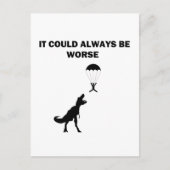 Het kan altijd erger zijn briefkaart (Voorkant)