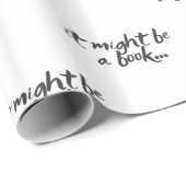 Het kan een boek-omslagpapier zijn cadeaupapier (Rol Hoek)