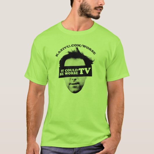 Het kan erger zijn dan tv t-shirt (Voorkant)