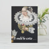 Het kan erger zijn, tenminste dat je niet hoeft te feestdagenkaart (Staand voorkant)