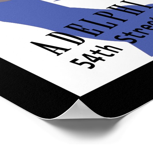 Het kan hier geen WPA gebeuren Poster (Hoek)