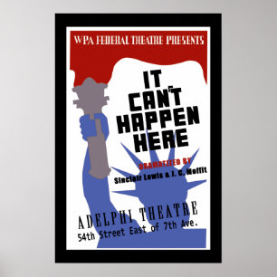 Het kan hier niet gebeuren WPA Poster