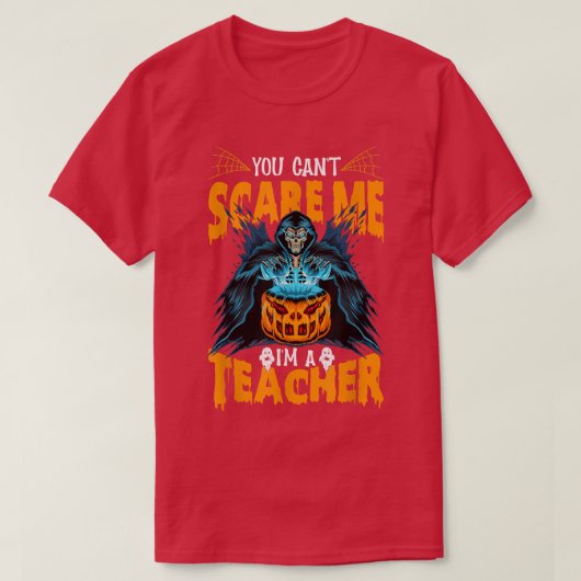 Het kan je niet schelen dat ik leraar ben, grappig t-shirt (Design voorkant)