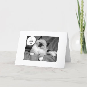 HET KAN JE VERJAARDAGSTWEELING NIET ZIJN KAART