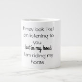 Het kan lijken alsof ik mok luister (Voorkant)