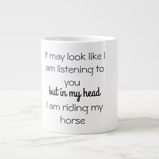 Het kan lijken alsof ik mok luister (Voorkant)