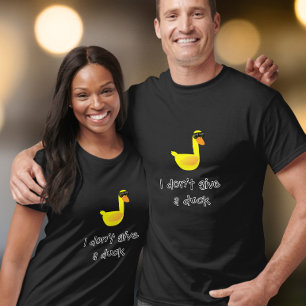 Het kan me geen Eend Humor schelen T-shirt