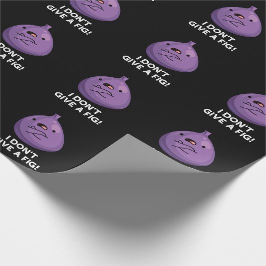 Het kan me geen fijne sassy fruitwoordje schelen cadeaupapier (Hoek)