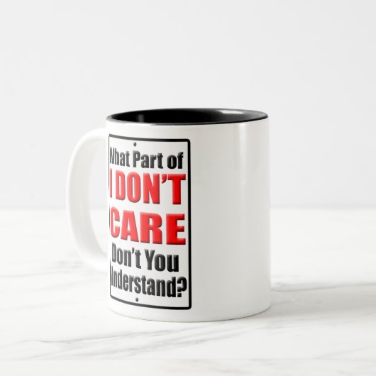 Het kan me geen Mok schelen (Voorkant links)