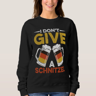 Het kan me geen SchnitzelWurst Schnitzel Bier Germ Trui